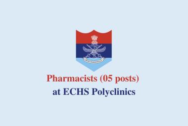 Recruitment for Pharmacists at ECHS Polyclinics