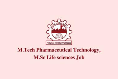 Applications are invited for a post of Research Assistant at Anna University