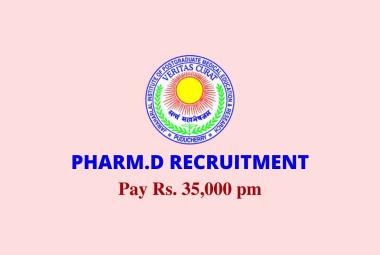 Applications are invited for a post of Senior Research Fellow at JIPMER