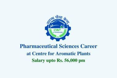CAP invites applications for Doctoral Degree in Chemistry, Pharmaceutical Sciences
