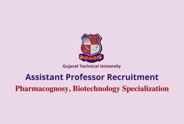 GTU invites applications for Assistant Professor