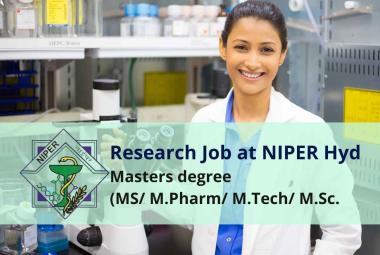 Research Job for peptide synthesis and conformational analysis at NIPER