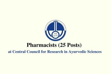 Jobs for Pharmacists at CCRAS