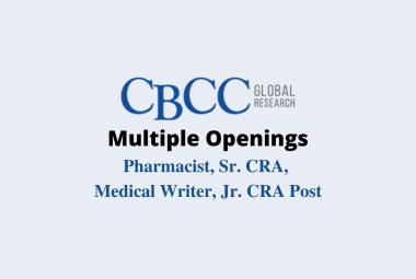 Multiple Openings at CBCC Global Research