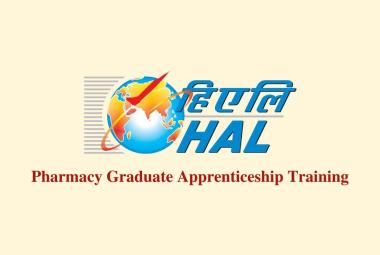 Pharmacy Graduate Apprenticeship Training in Hindustan Aeronautics Limited