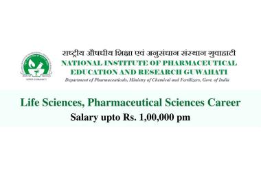 Life Sciences, Pharmaceutical Sciences Career at NIPER