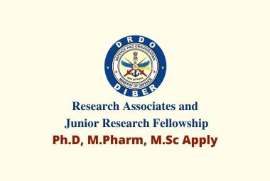 Research Associates and Junior Research Fellowship at DIBER