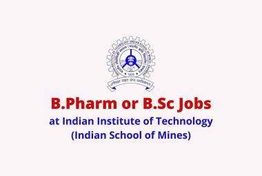 Applications are invited for a post of Project Assistant at Indian Institute of Technology 