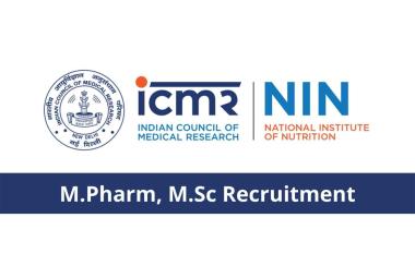 Applications are invited for a post of Senior Research Fellow at National Institute of Nutrition