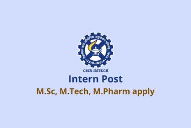 Applications are invited for Intern at IMTech