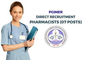 Direct Recruitment for Pharmacists at PGIMER