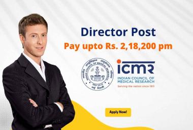 ICMR invites online applications for post of Director