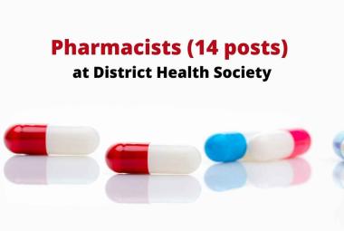 Job for Pharmacists at District Health Society