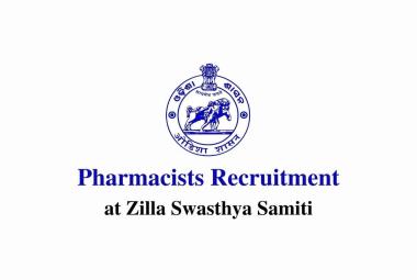 Job for Pharmacists at Zilla Swasthya Samiti