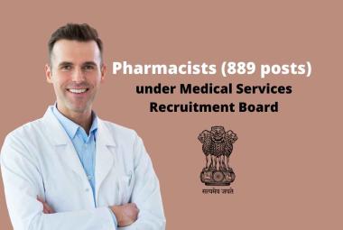 Job Openings for Pharmacists under Medical Services Recruitment Board