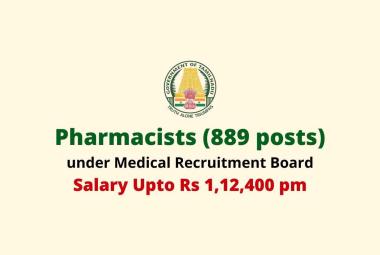 Openings for Pharmacists under Medical Services Recruitment Board