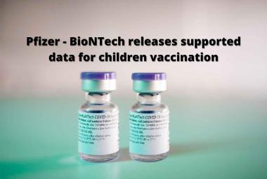 Pfizer and BioNTech releases supported data for children vaccination