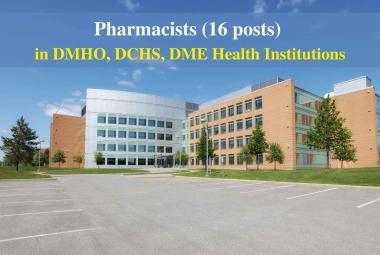 Recruitment for Pharmacists in Health Institutions