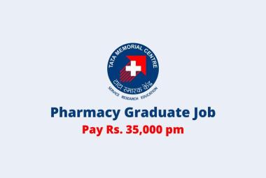 Walk in Interview for Pharmacy Graduate at Tata Memorial Hospital