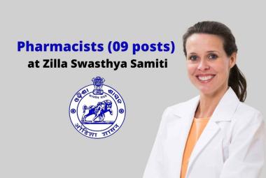 Job for Pharmacists at Zilla Swasthya Samiti