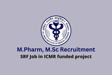 AIIMS invites applications for SRF
