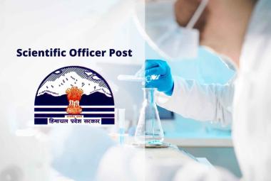 Apply Online for Scientific Officer in State Forensic Science Laboratory