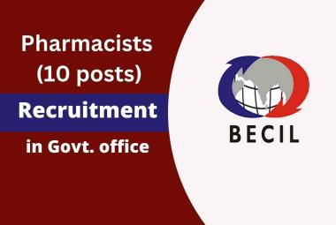 Govt. office, BECIL Jobs