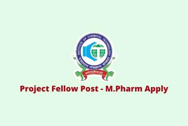 ICT invites applications for Project Fellow