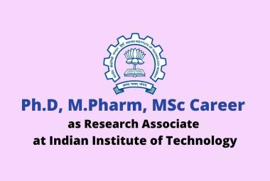 IIT Bombay Invites application for post of Research Associate