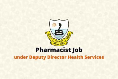 Job for Pharmacist under Deputy Director Health Services