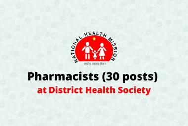 Job for Pharmacists at District Health Society