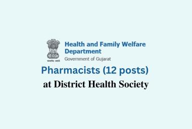 Job for Pharmacists at District Health Society