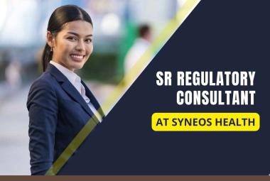 Job for Sr Regulatory Consultant at Syneos Health