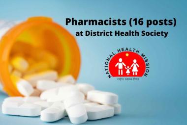 Job Openings for Pharmacists at District Health Society