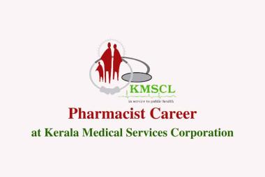 Career for Pharmacist at KMSCL