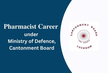 Career for Pharmacist under Ministry of Defence
