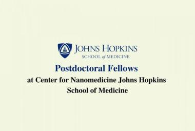 Postdoctoral Fellow at Johns Hopkins School of Medicine