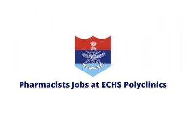 ECHS invites applications for Post of Pharmacist