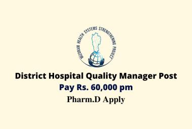 Work as Quality Manager in MHSSP Project