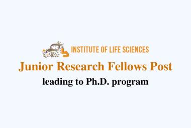 ILS invites applications for post of JRF's leading to Ph.D. program