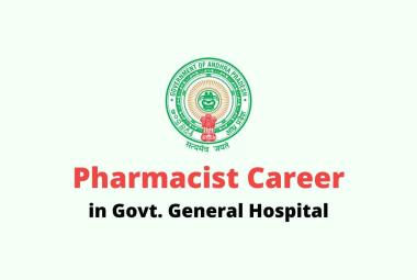 Job for Pharmacist in Govt. General Hospital