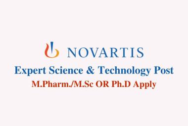 Novartis looking for Expert Science & Technology