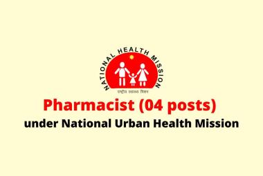 Job for Pharmacist under National Urban Health Mission