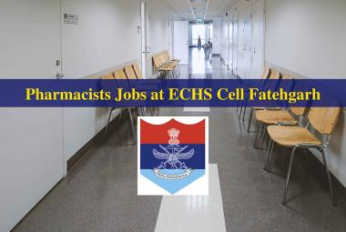 Job for Pharmacists at ECHS Cell Fatehgarh
