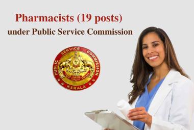 Job for Pharmacists under Public Service Commission