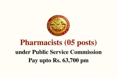 Job for Pharmacists under Public Service Commission