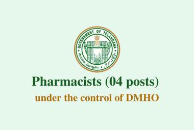 Job for Pharmacists under the control of DMHO