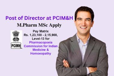 PCIM&H invites applications for post of Director