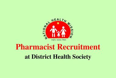 Vacancy for Pharmacist at District Health Society