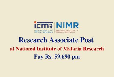 Vacancy for Research Associate at NIMR